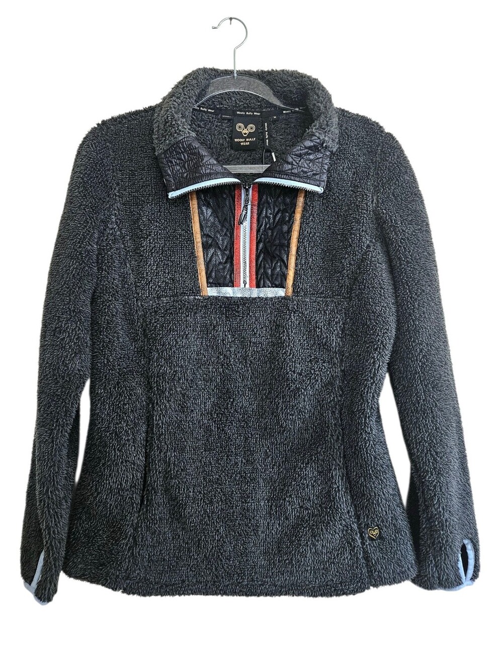 Wooly Bully Wear by Icelandic Design Walk About Sunset 1/2 Zip Fleece